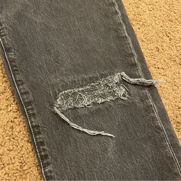 Abercrombie & Fitch Langdon Slim Distressed Jeans - Picture 3 of 7